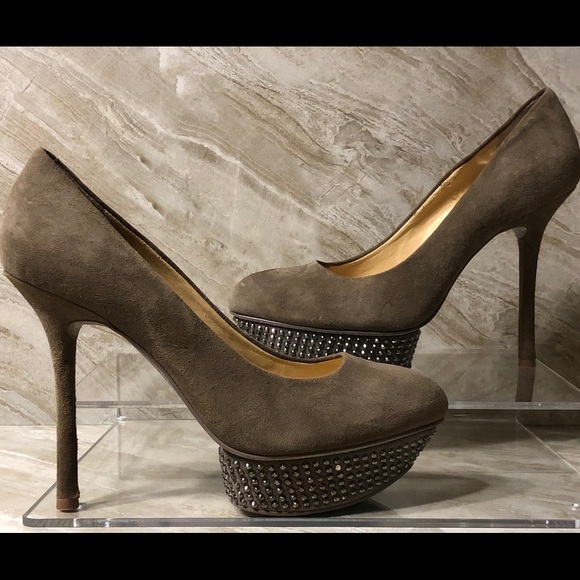 Gianni Bini Shoes - GIANNI BINI Rhinestone platform Pump Stiletto Heel